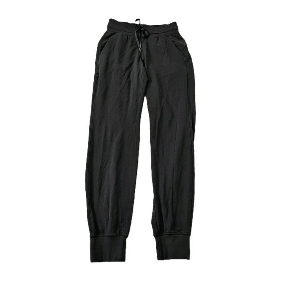 Lululemon Joggers Womens 2 Black Ready to Rulu High Rise Pants Gym Outdoor 29" - Picture 1 of 9
